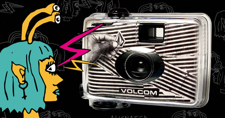 BEKOMME EINE WATERPROOF CAMERA BEI EINEM EINKAUF AUS DER VOLCOM BOARDSHORTS- /SWIM- KOLLEKTION AB 50€ GRATIS DAZU