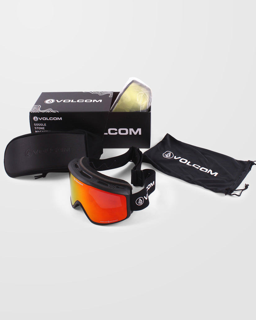 Volm Stone Magnetic Schneebrille - Black