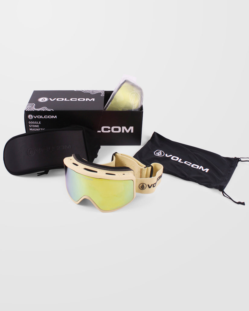 Volm Stone Magnetic Schneebrille - Beige