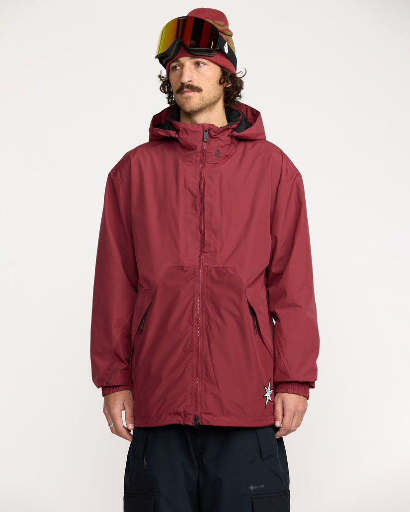 Longo Gore-Tex Jacke - Burnt Red