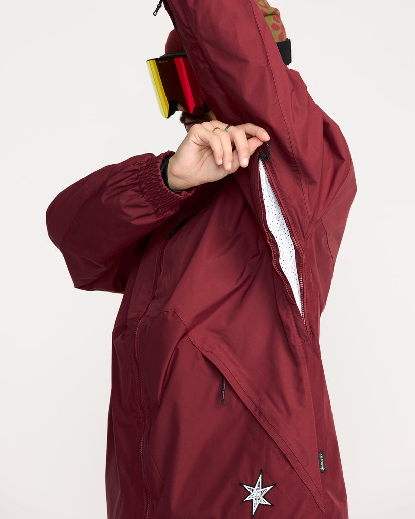 Longo Gore-Tex Jacke - Burnt Red