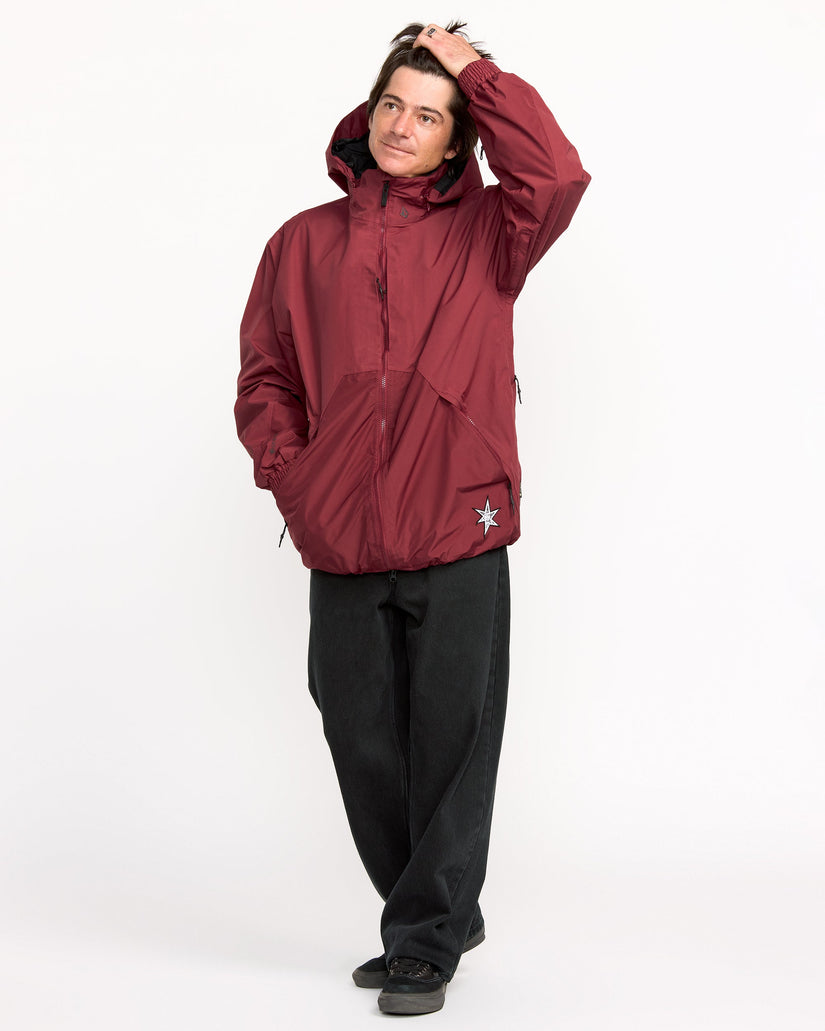 Longo Gore-Tex Jacke - Burnt Red