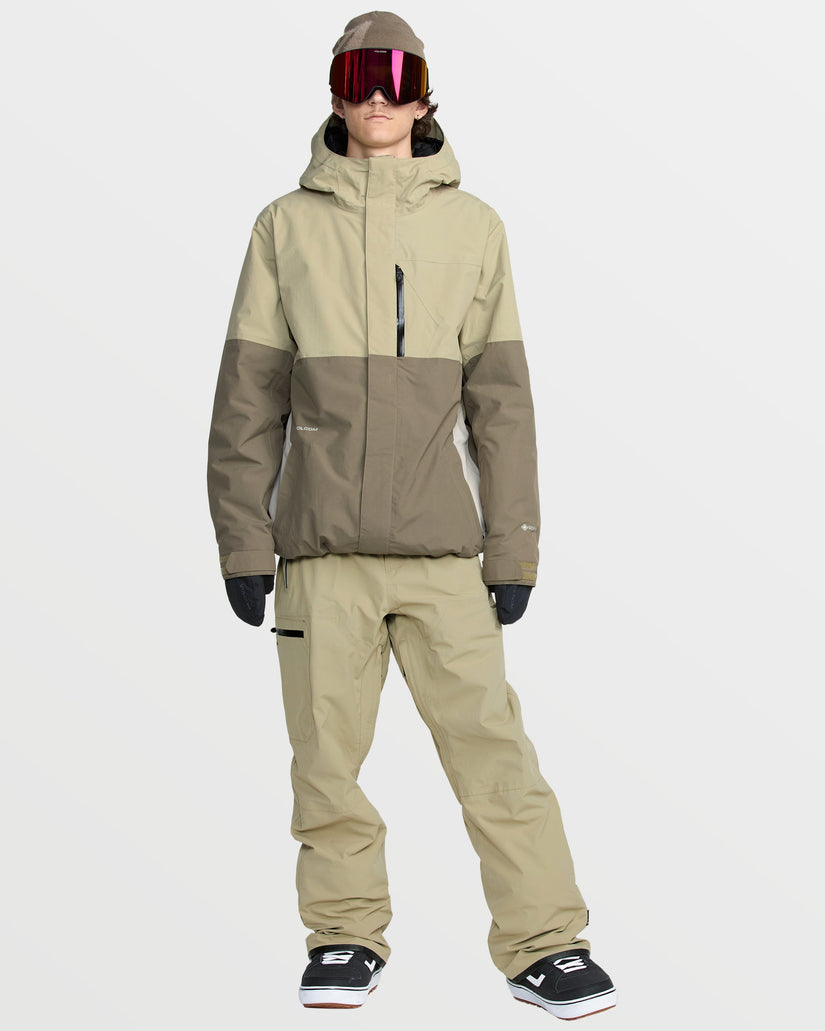 L Insulated Gore-Tex Jacke - Moss Green