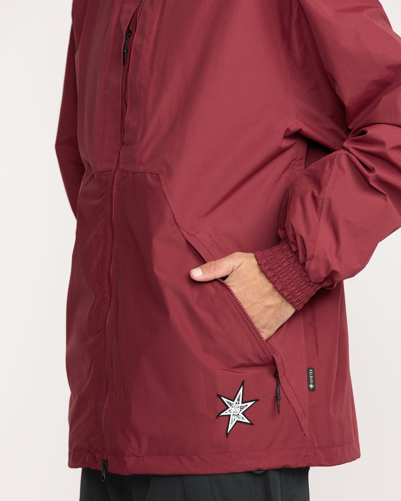 Longo Gore-Tex Jacke - Burnt Red