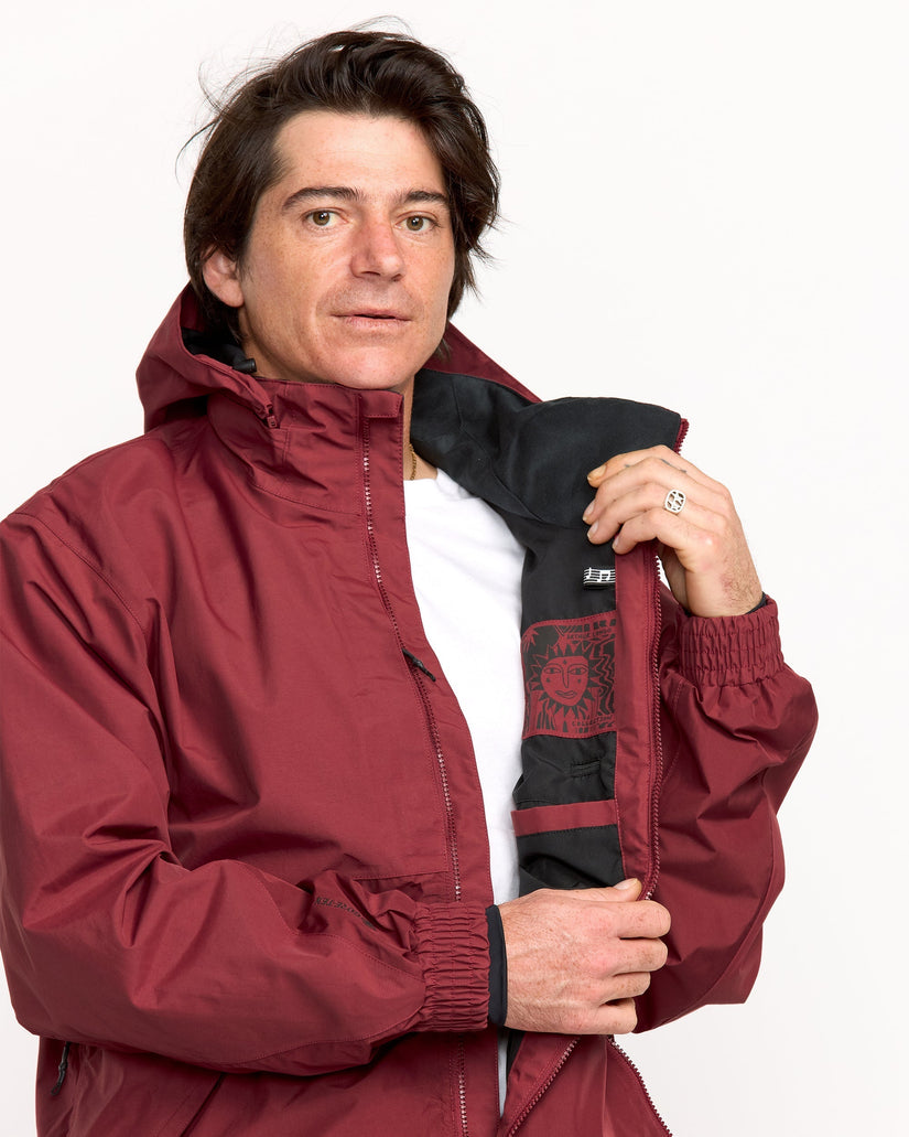 Longo Gore-Tex Jacke - Burnt Red
