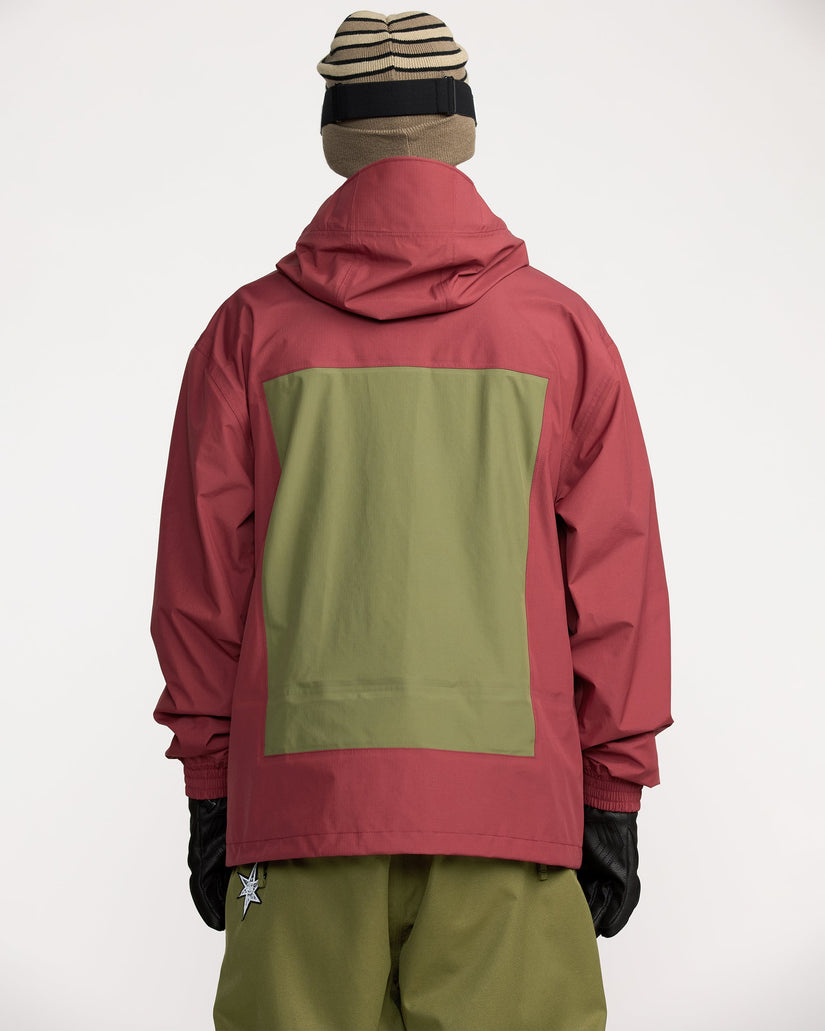 Arthur 3L Jacke - Burnt Red