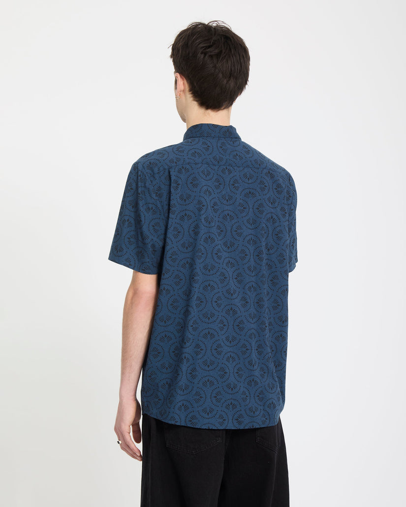Scaler Stone Woven Hemd - Midnight Blue