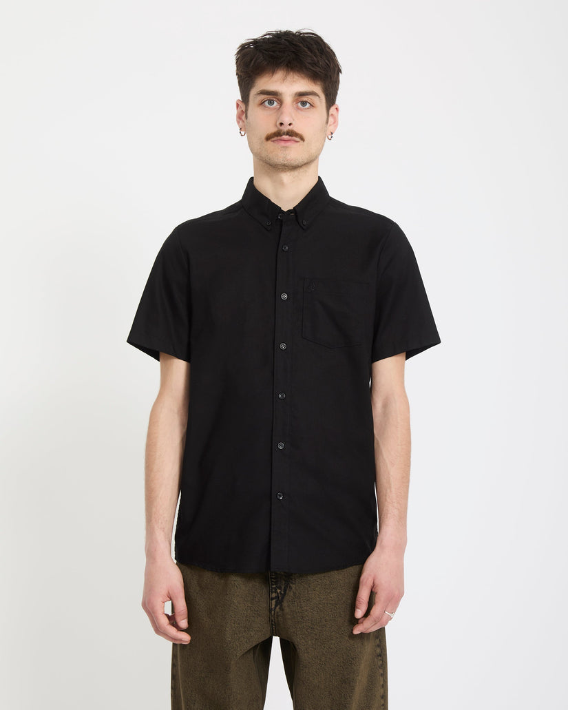 Everett Oxford Hemd - New Black