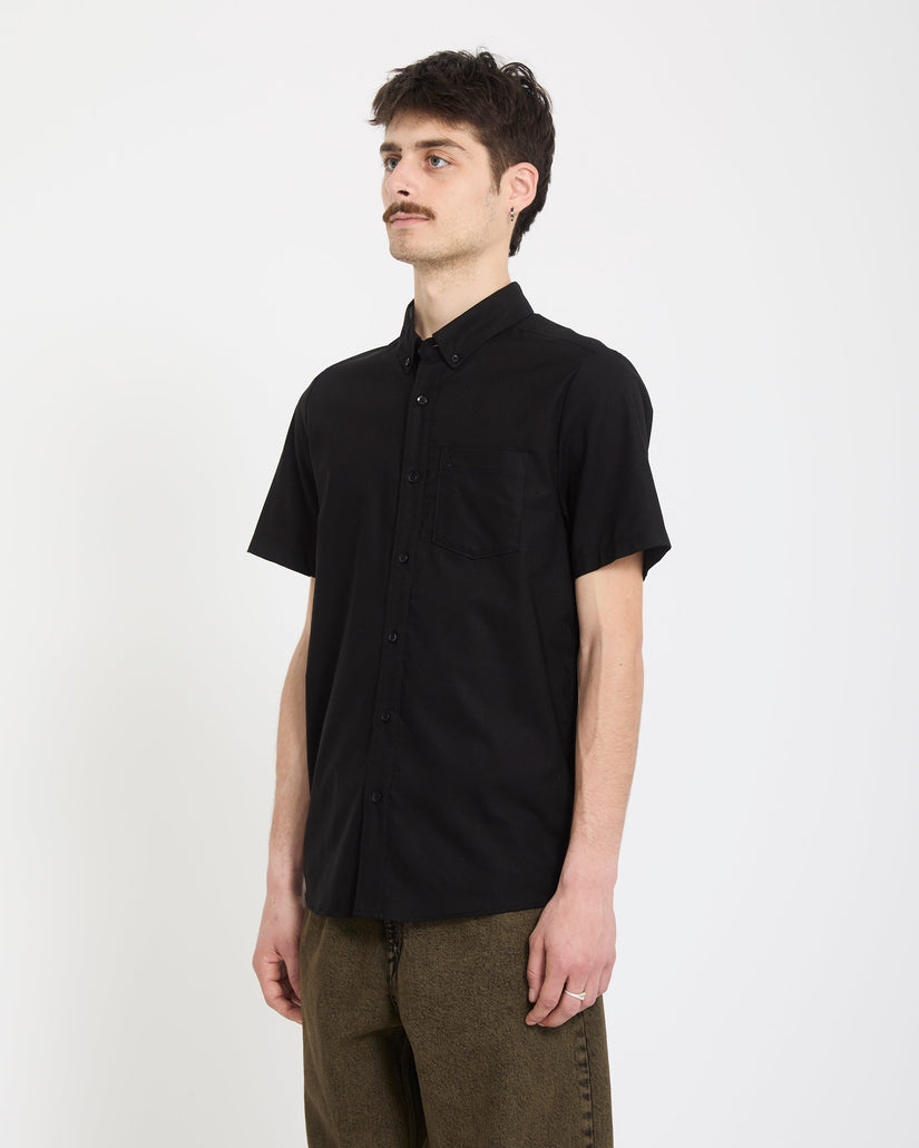 Everett Oxford Hemd - New Black
