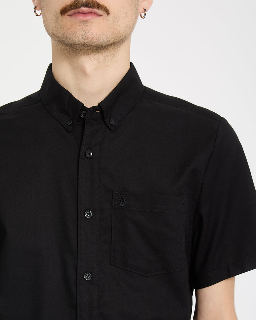 Everett Oxford Hemd - New Black