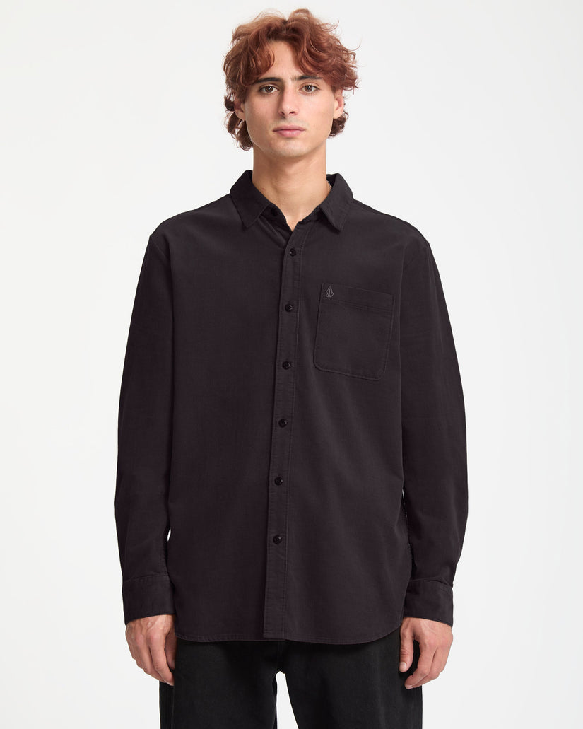 Zander Hemd - Asphalt Black