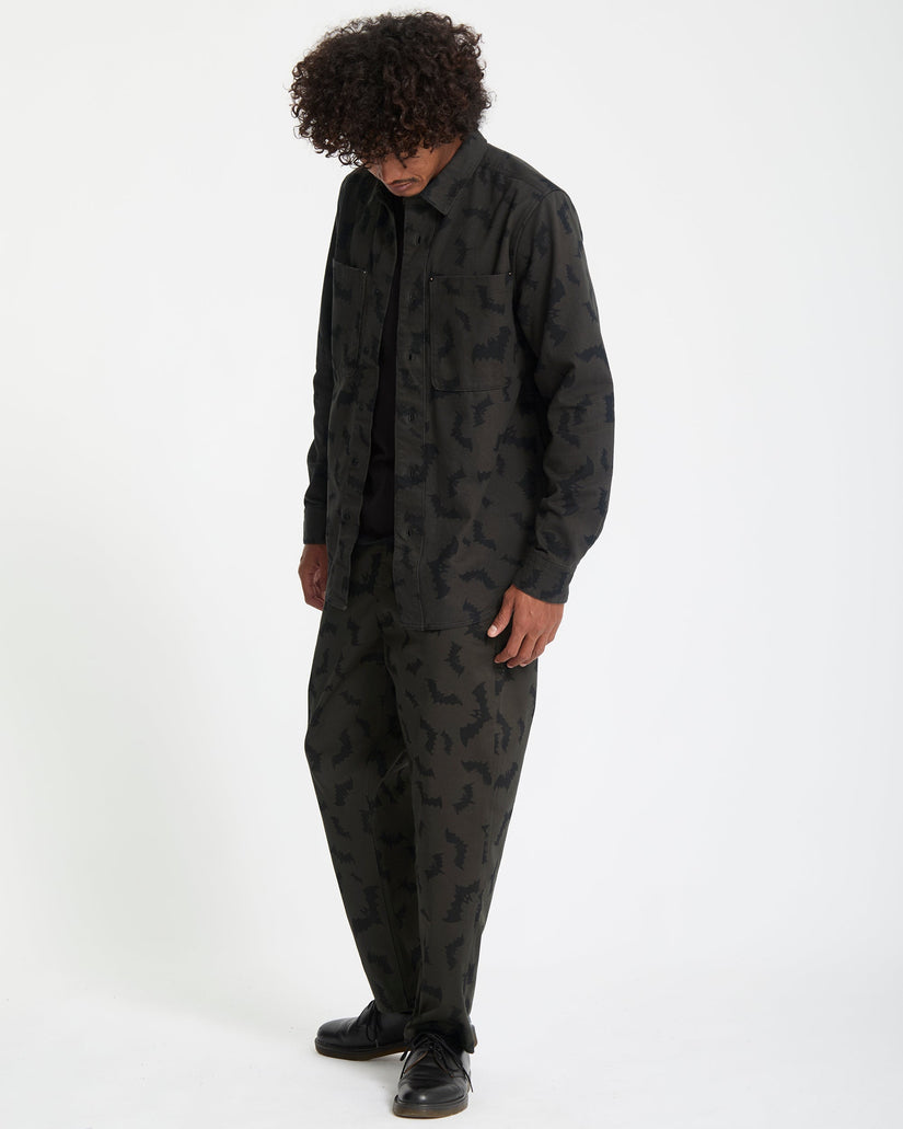 J.J. Villard Hemd - Rinsed Black