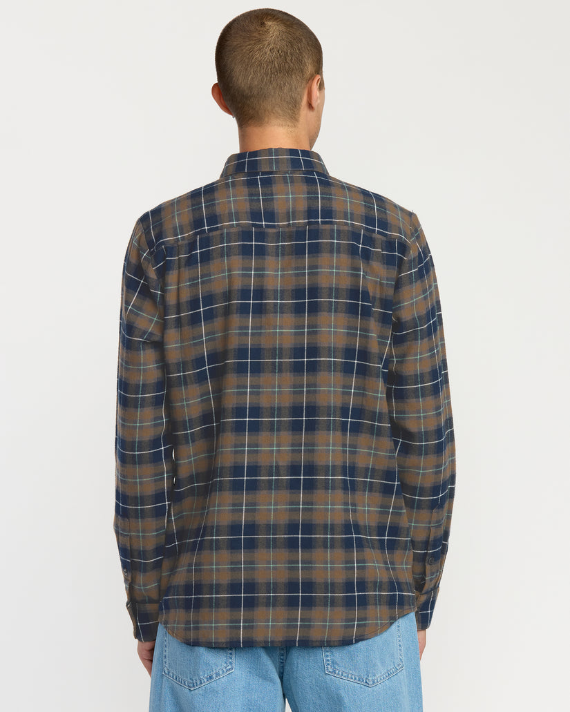 Caden Kariertes Hemd - Navy