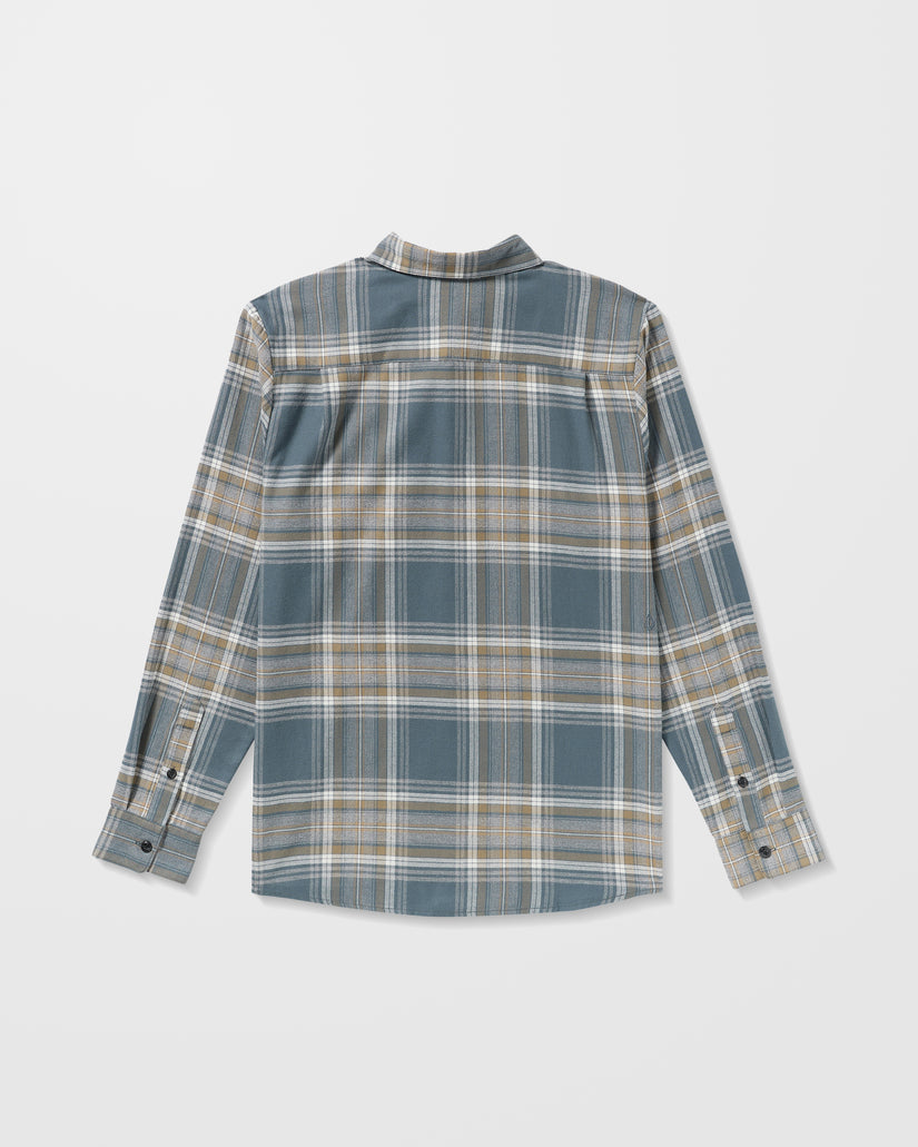 Netastone Flanellhemd - Dark Slate