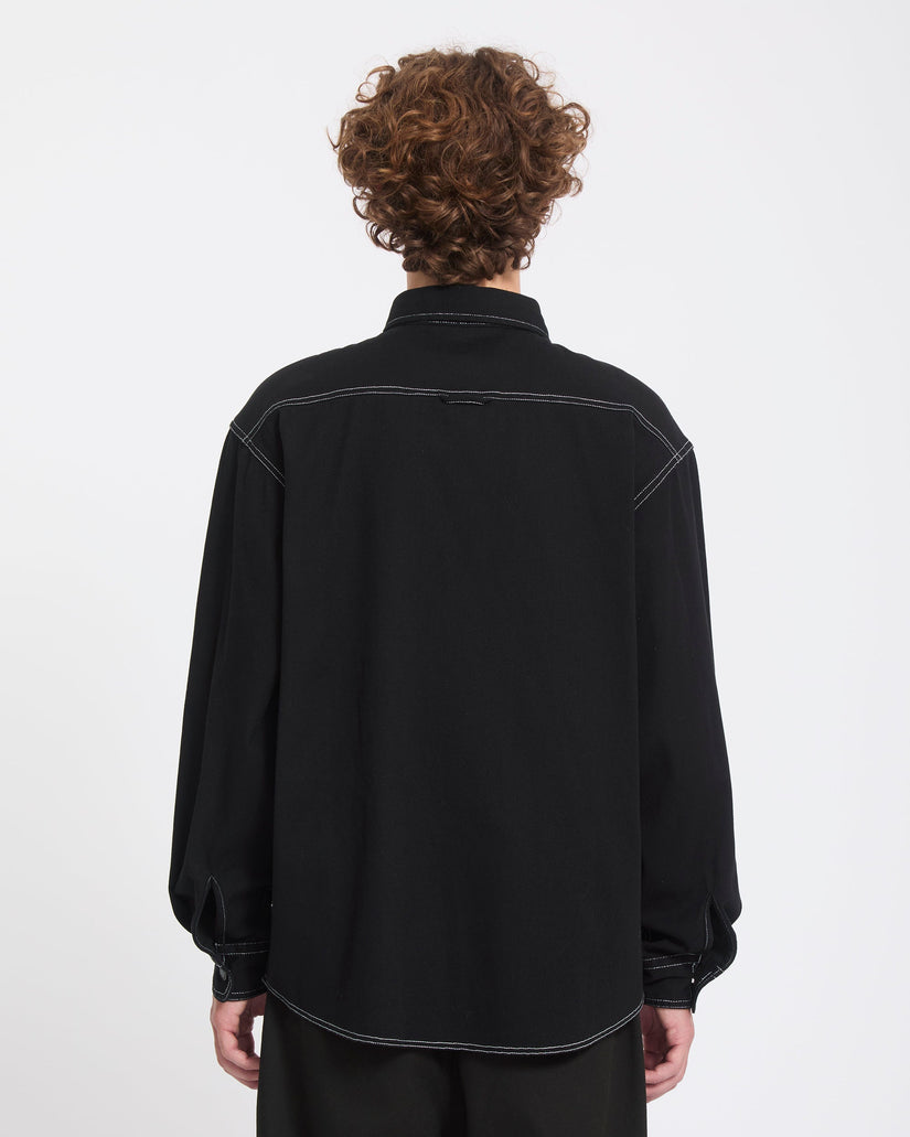Levelstone Hemd - Black White