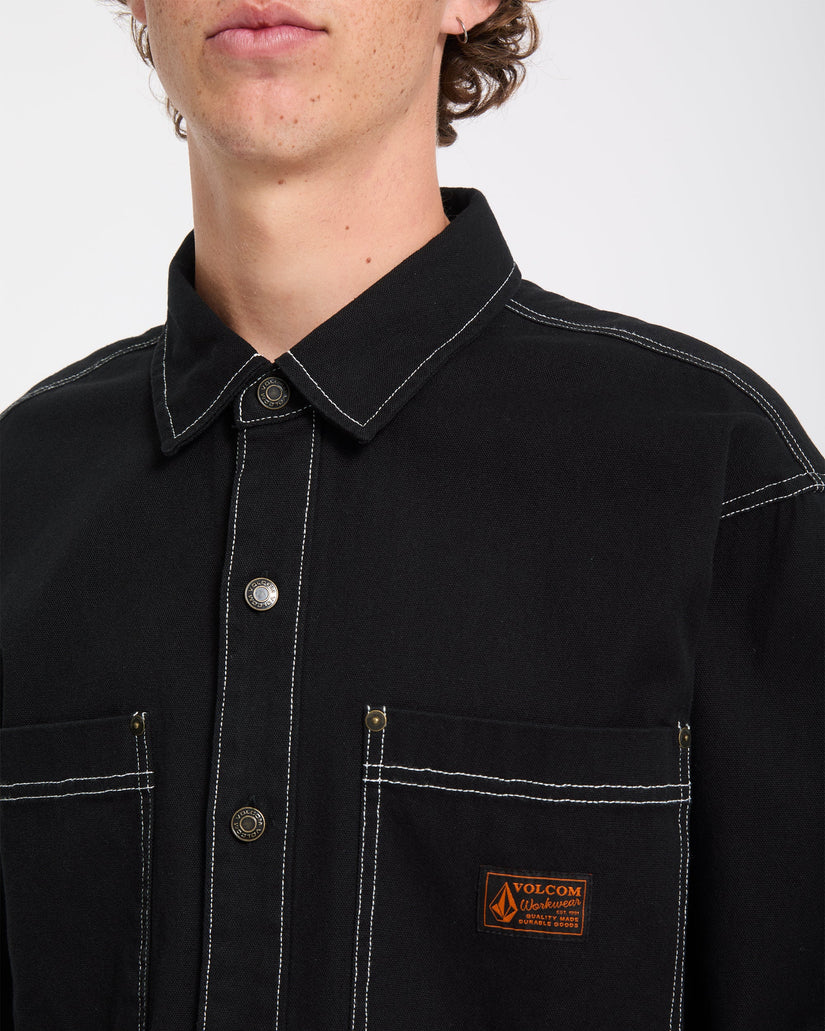 Levelstone Hemd - Black White