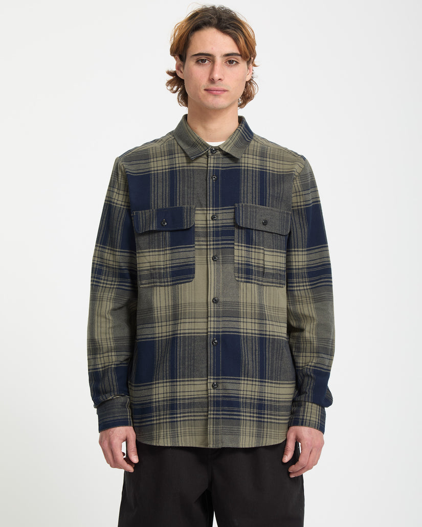 Parkstone Hemd - Thyme Green