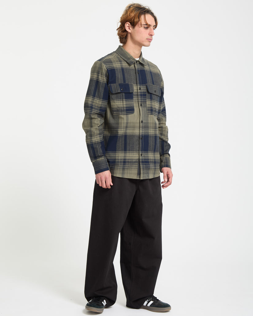 Parkstone Hemd - Thyme Green