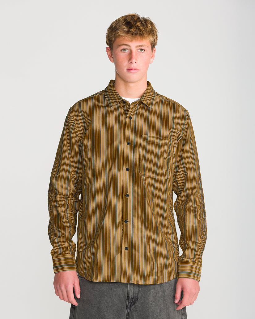 Casey Jones Corduroy Hemd - Dull Gold