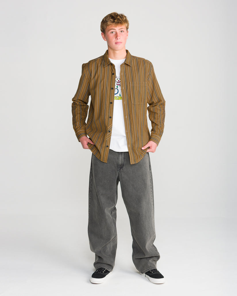 Casey Jones Corduroy Hemd - Dull Gold