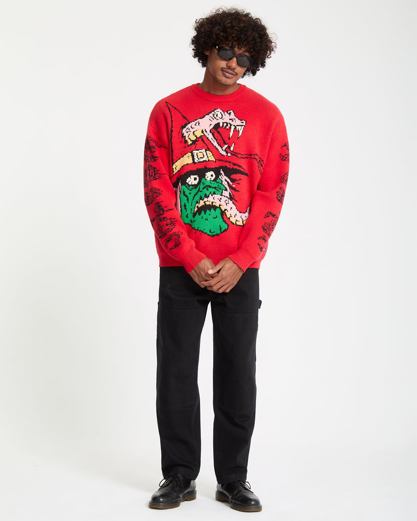 J.J. Villard Pullover - Lifeguard Red