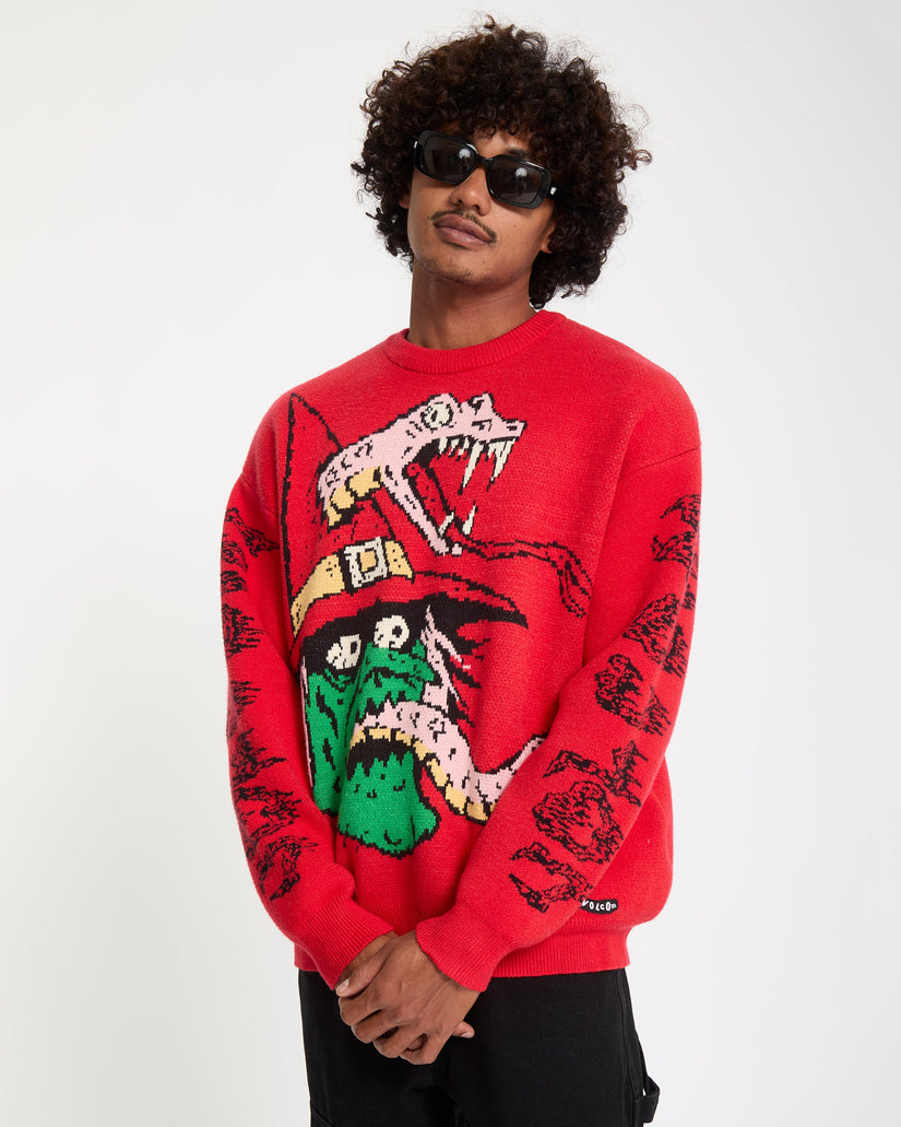 J.J. Villard Pullover - Lifeguard Red