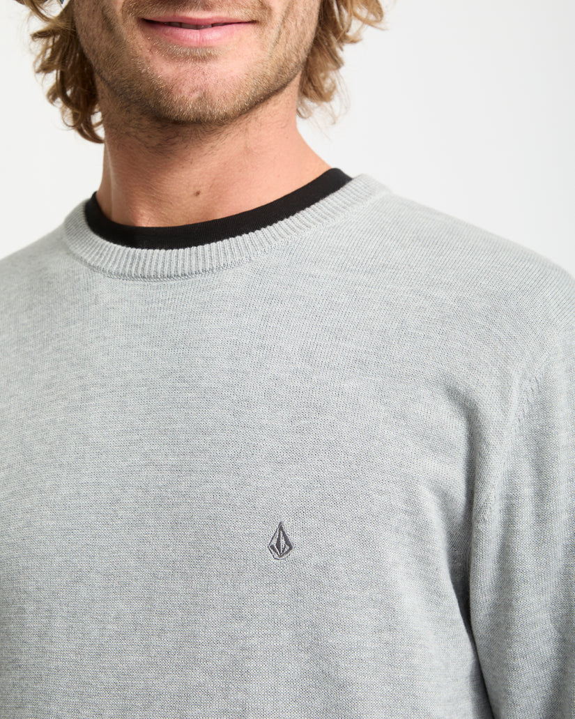 Uperstand Pullover - Light Grey Heather