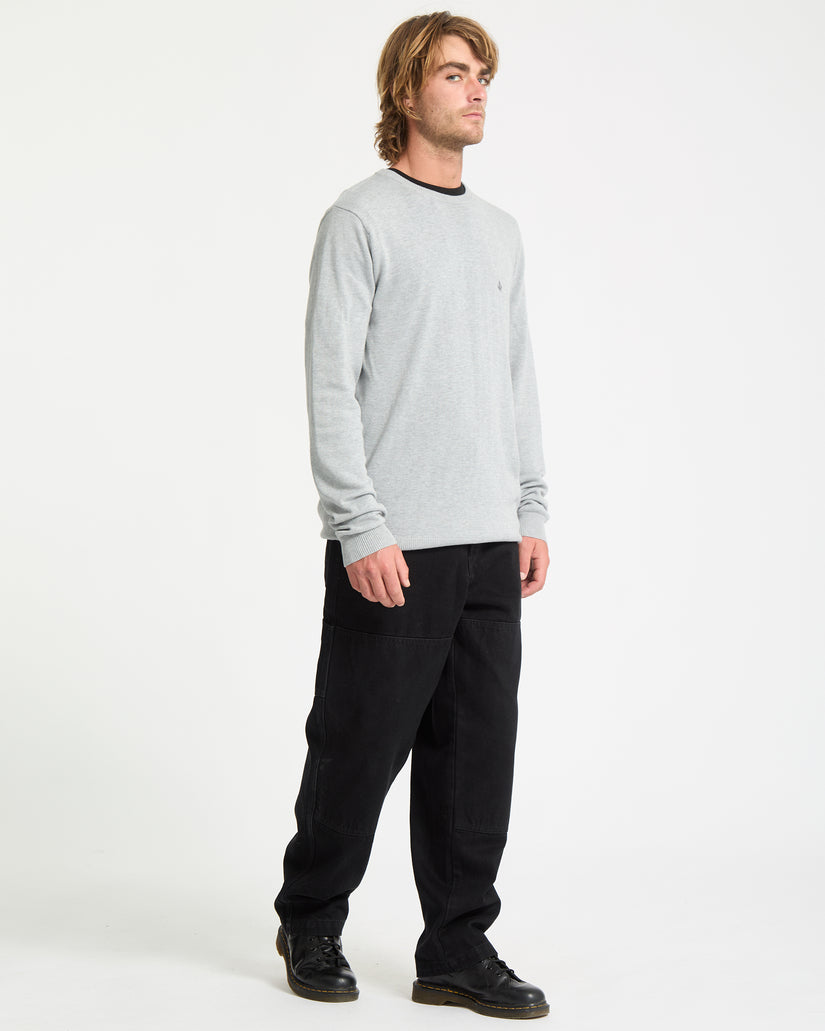 Uperstand Pullover - Light Grey Heather