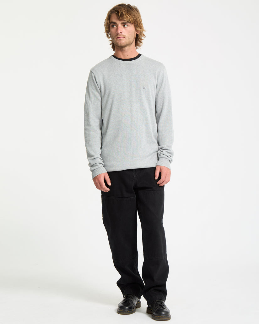 Uperstand Pullover - Light Grey Heather