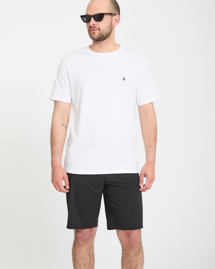 Lido Solid Mod 20" Boardshorts - Black