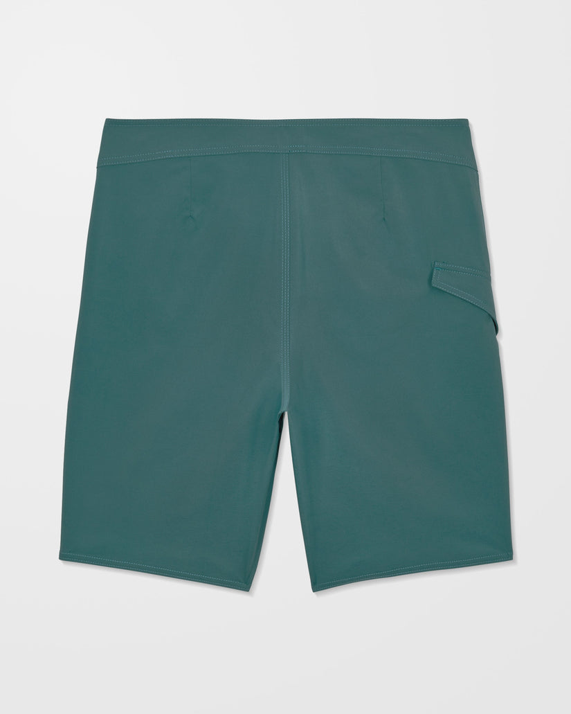 Lido Solid Mod 20" Boardshorts - Rifle Green