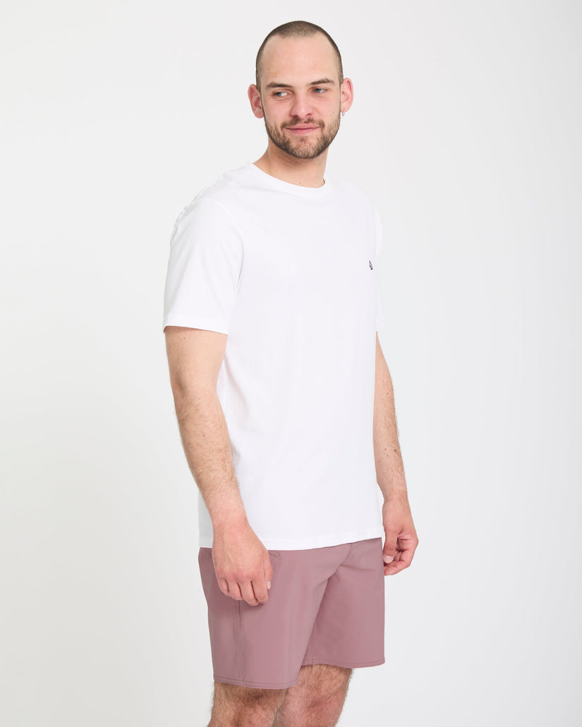 Lido Solid Mod 18" Boardshorts - Stone Rose