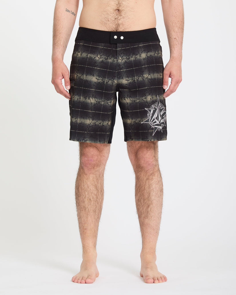 Grunge Snap Mod 18" Boardshorts - Desert