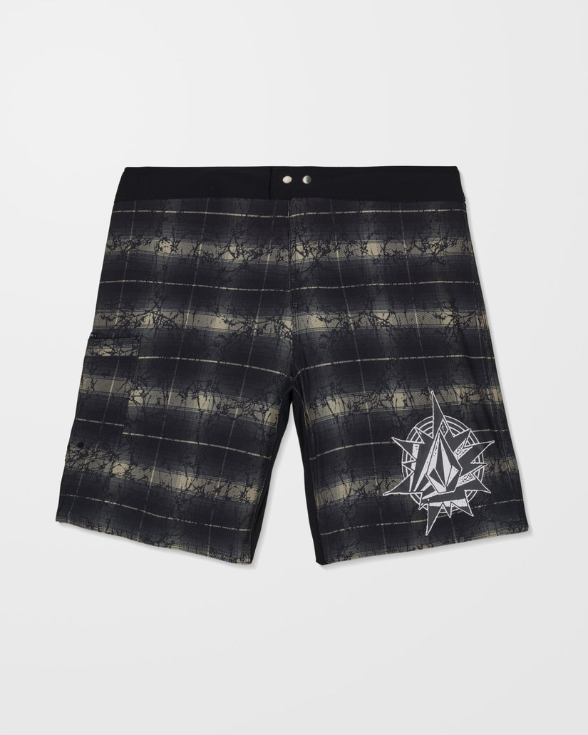 Grunge Snap Mod 18" Boardshorts - Desert