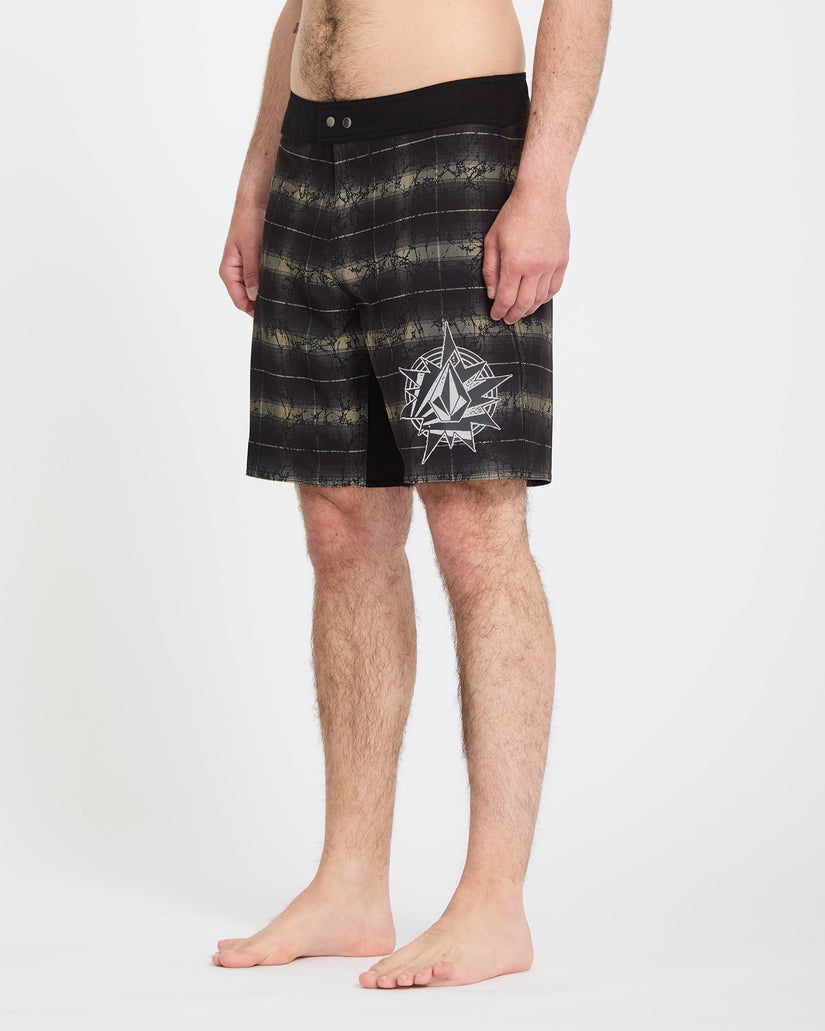 Grunge Snap Mod 18" Boardshorts - Desert