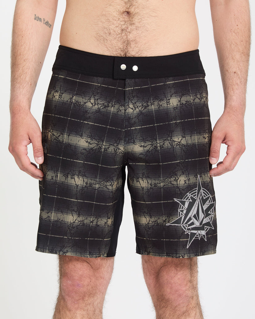 Grunge Snap Mod 18" Boardshorts - Desert