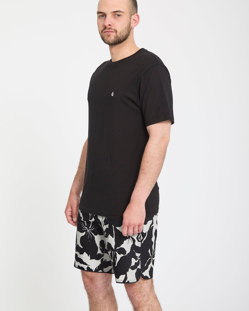 Contact Scallop Stoney 19" Boardshorts - Off White