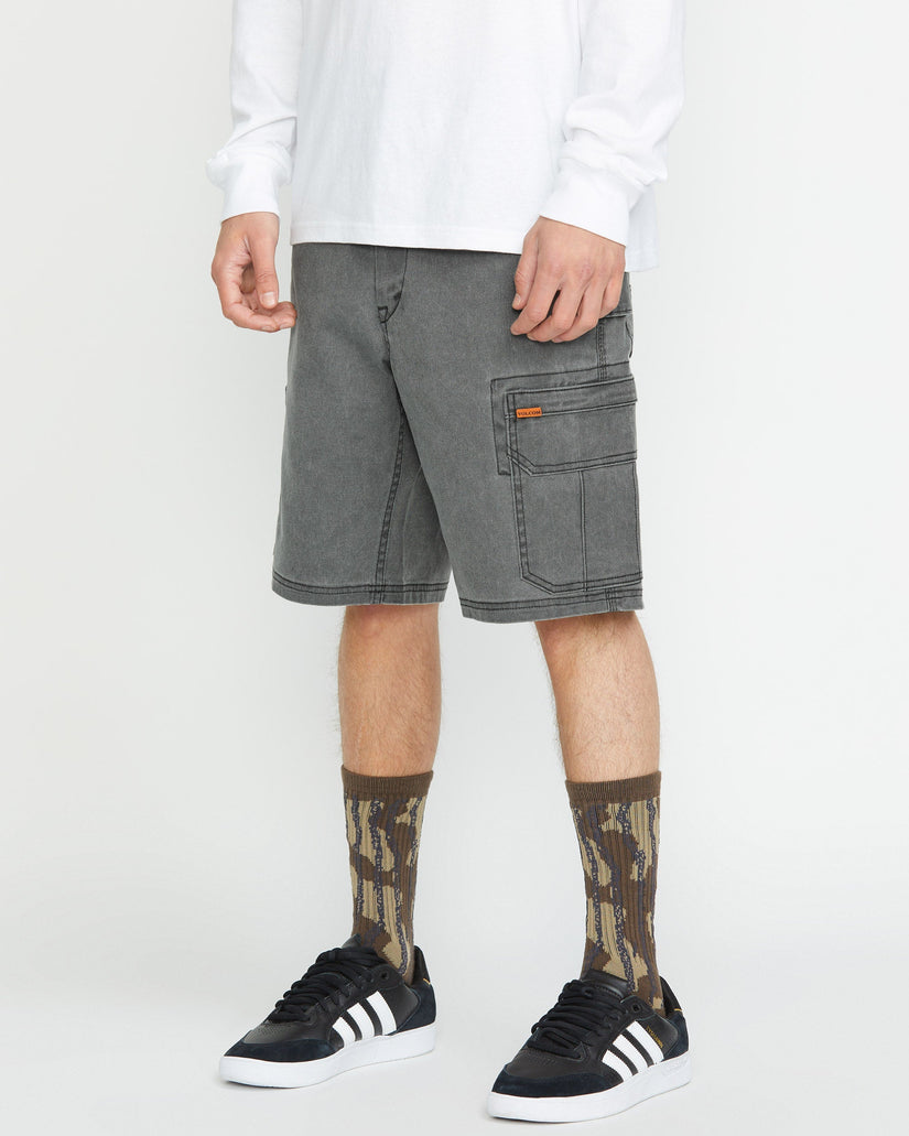 Gage Work 21" Shorts - STEALTH