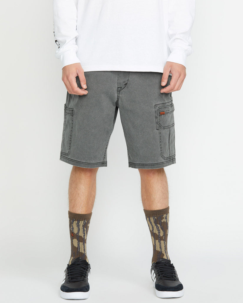 Gage Work 21" Shorts - STEALTH