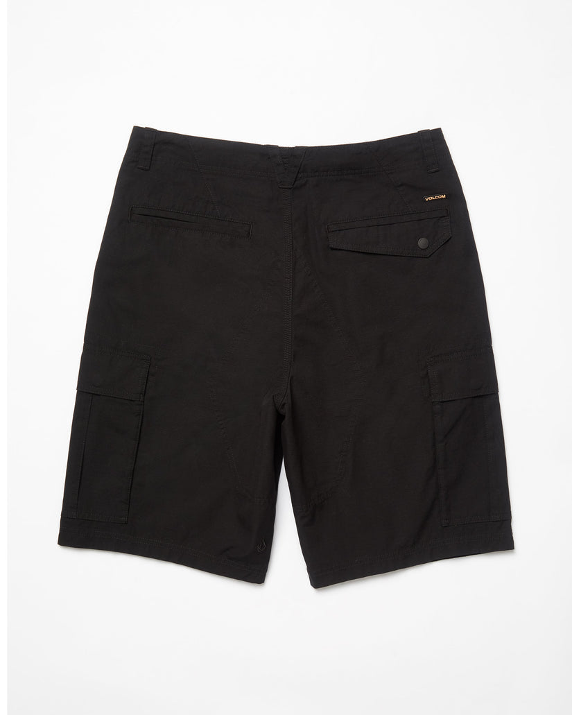 Strange Tripper 22" Cargoshorts - Black