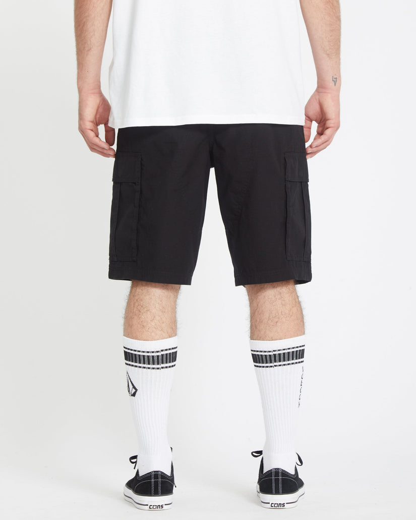 Strange Tripper 22" Cargoshorts - Black