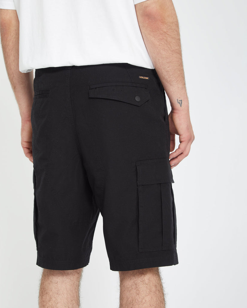 Strange Tripper 22" Cargoshorts - Black