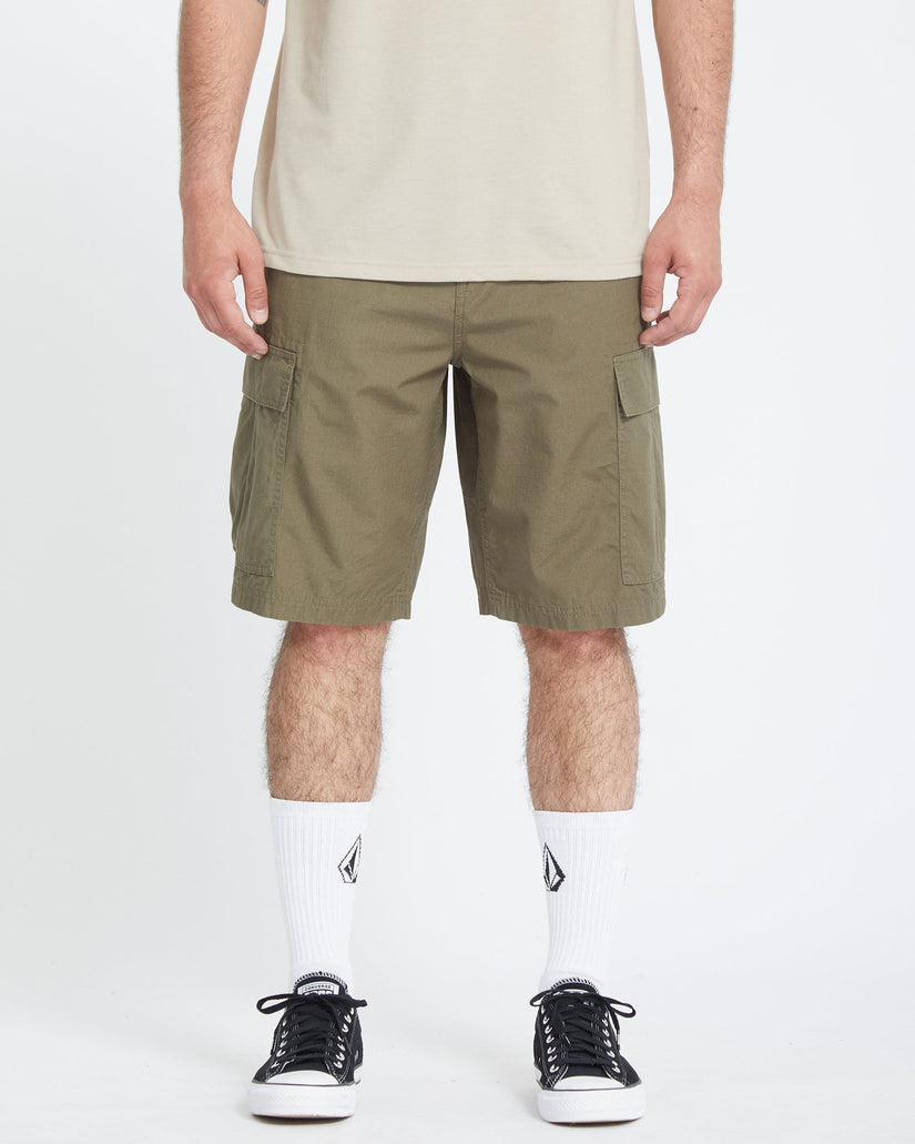 Strange Tripper 22" Cargoshorts - Wintermoss