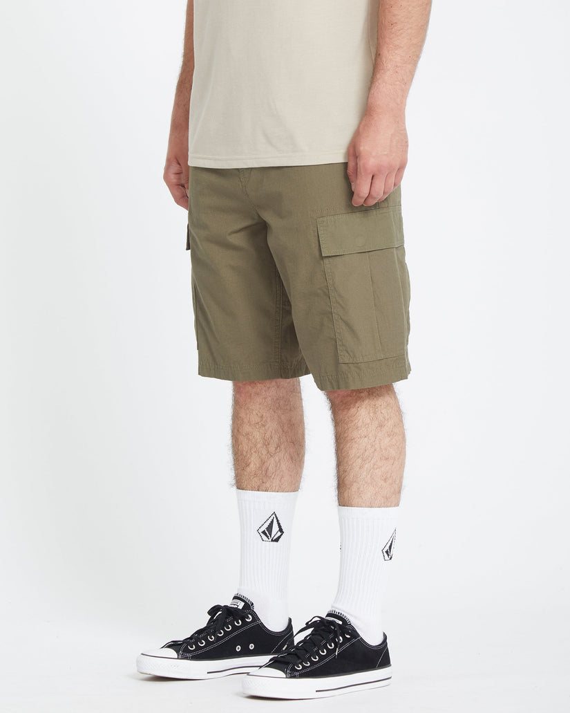 Strange Tripper 22" Cargoshorts - Wintermoss