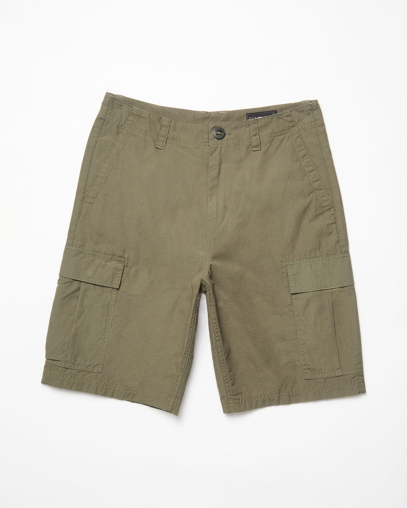 Strange Tripper 22" Cargoshorts - Wintermoss