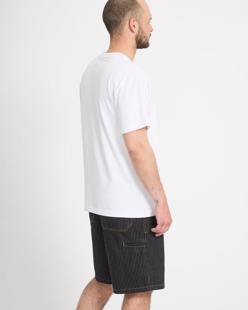 Work Dialed 22" Shorts - Black Stripe