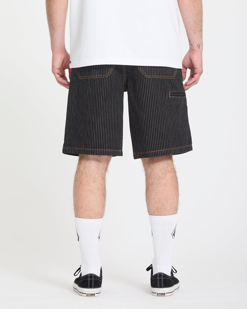 Work Dialed 22" Shorts - Black Stripe