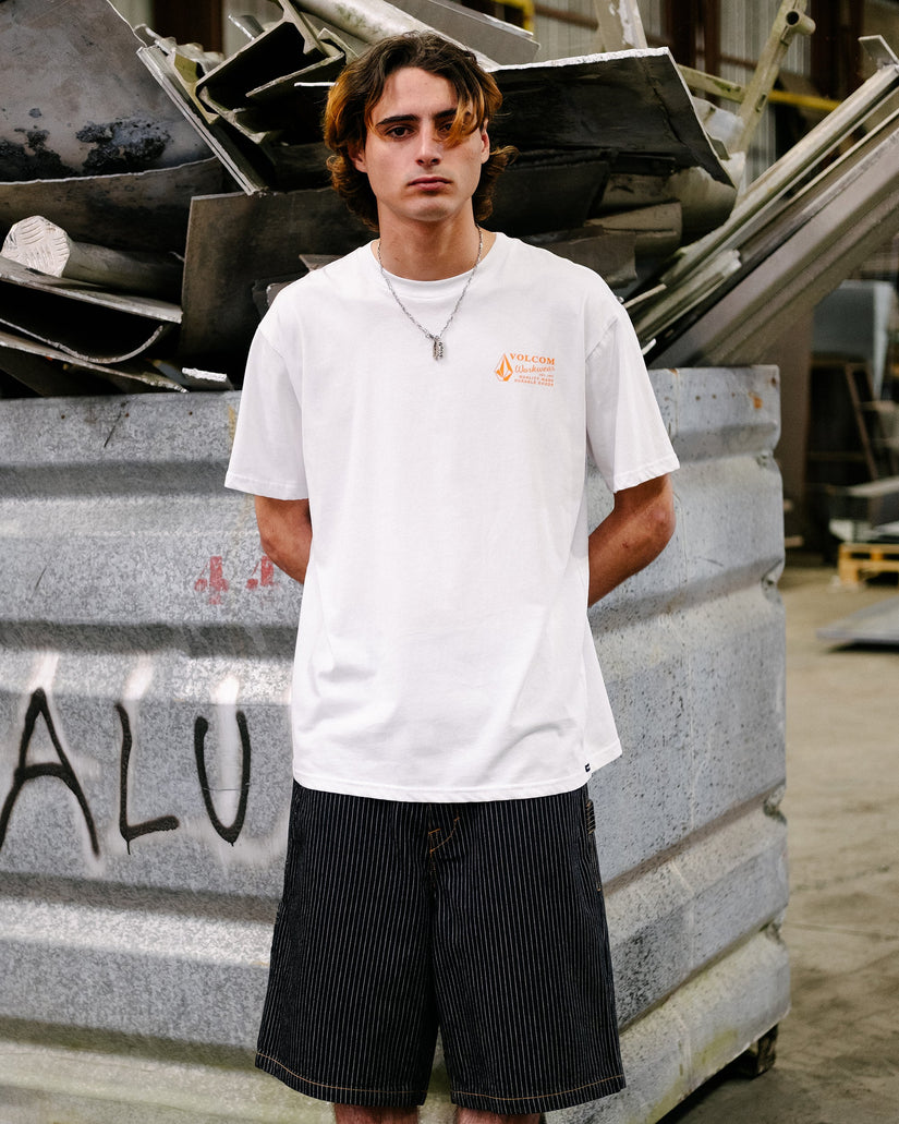 Work Dialed 22" Shorts - Black Stripe
