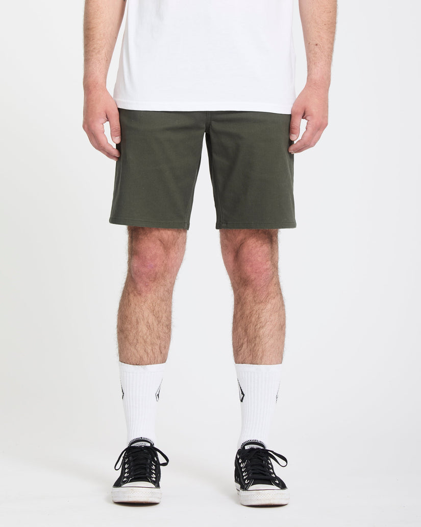 Solver 5 Pocket 19" Twill Shorts - Squadron Green