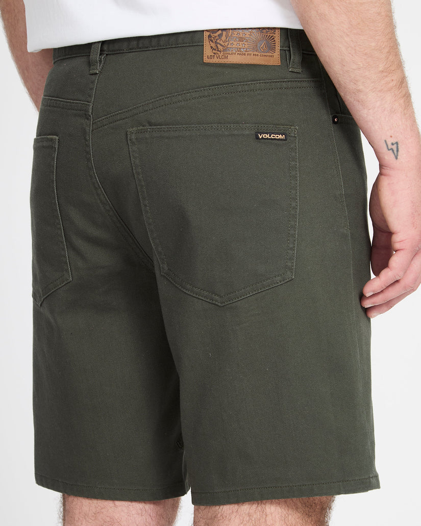 Solver 5 Pocket 19" Twill Shorts - Squadron Green